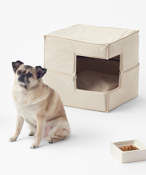 nendo's cubic pet goods emphasize compatibility and functionality for the contemporary home