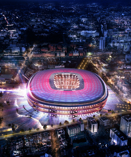 FC barcelona selects NIKKEN SEKKEI + pascual-ausió arquitectes to renovate camp nou stadium