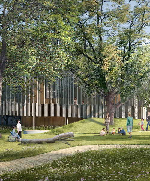 pH+ architects plans xylophone building in london for children with cerebral palsy