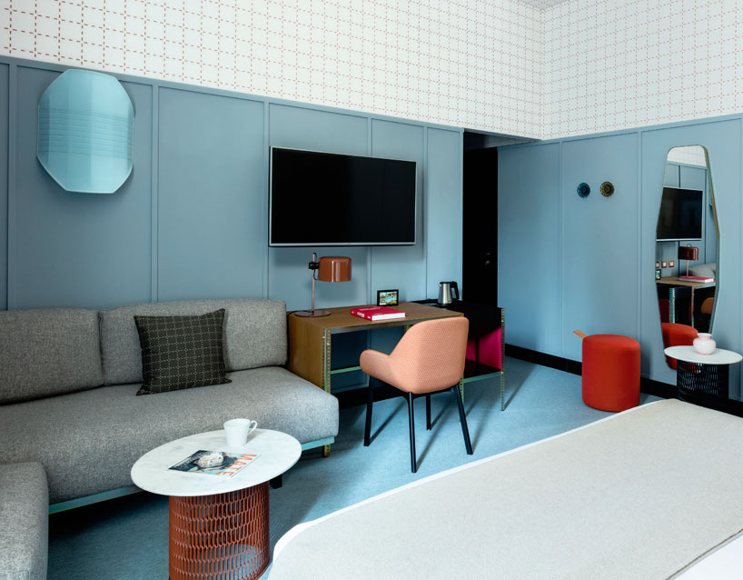 Room Mate Giulia Hotel in Milan by Patricia Urquiola.