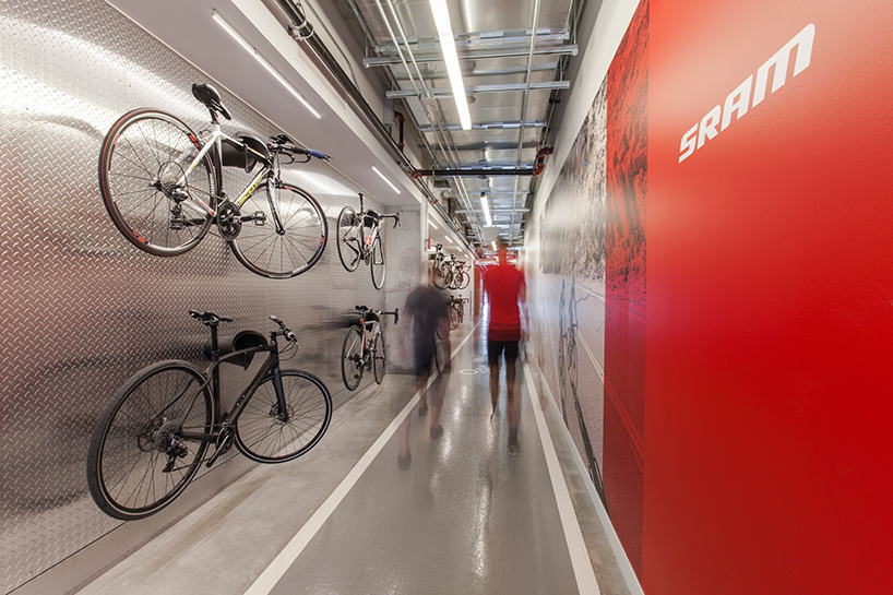帕金斯-威爾-SRAM-辦公室-自行車-組件-製造商-芝加哥-designboom-02