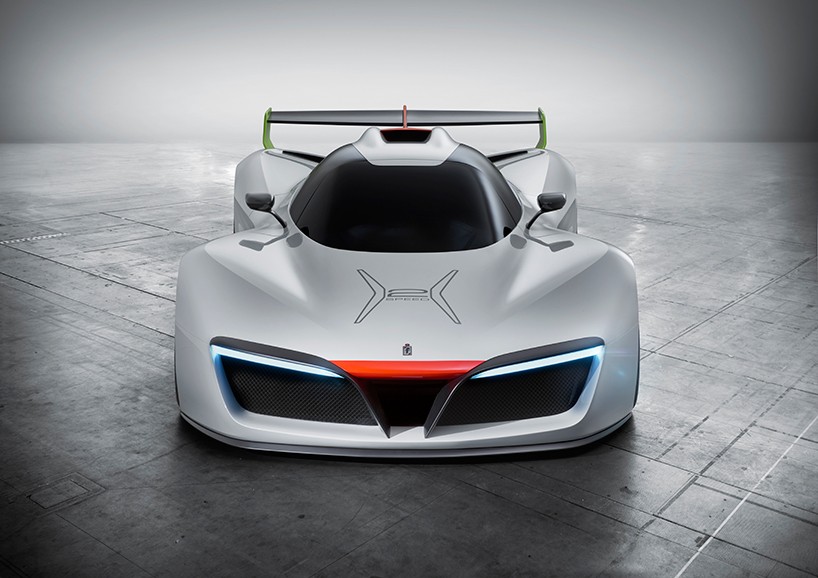 pininfarina exhibits first exploration into hydrogen fuel cells with H2 speed concept car