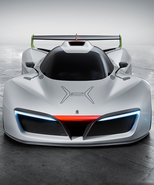 pininfarina exhibits first exploration into hydrogen fuel cells with H2 speed concept car