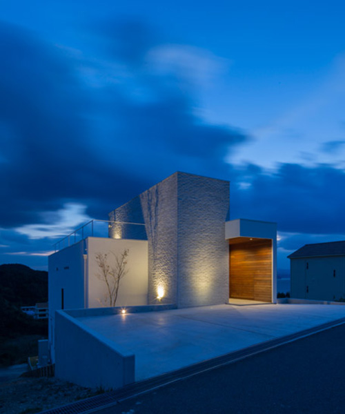 T weekend house by process5 design overlooks coast in western japan
