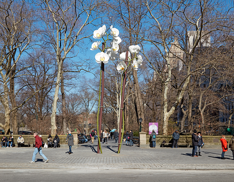 public-art-fund-isa-genzken-two-orchids-new-york-city-designboom-04