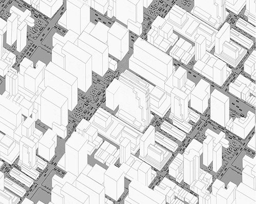 urban matrix reconsiders mega-block infrastructure at rockefeller center