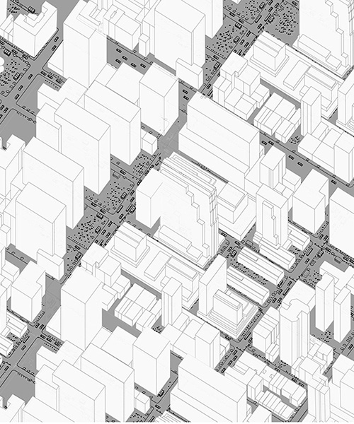 urban matrix reconsiders mega-block infrastructure at rockefeller center