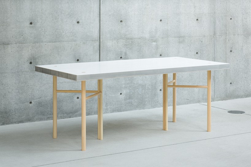 schemata architects sponge table designboom