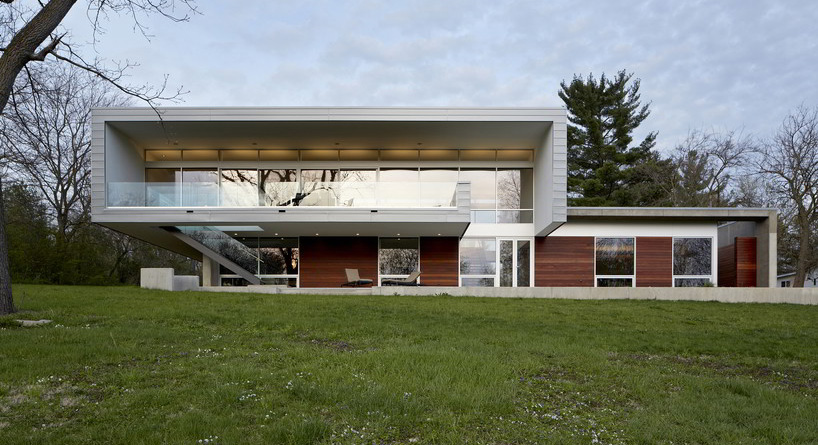 studio dwell architects river view house illinois