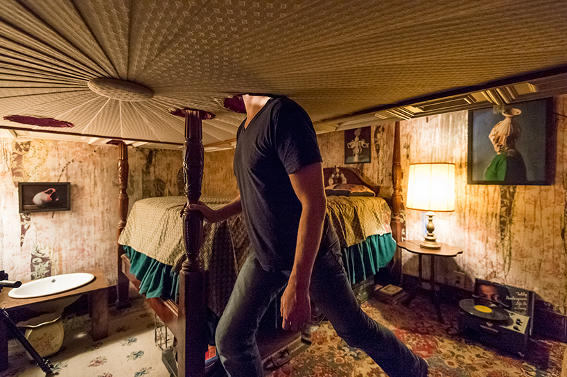 thorsten brinkmann turns rice gallery into a decaying palace of eccentric treasures