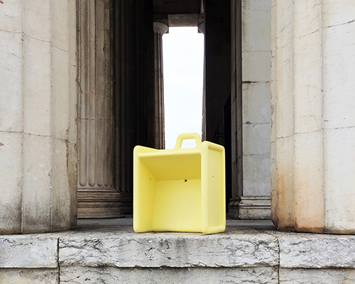tobias lugmeier re-examines public furniture with wandermöbel seating