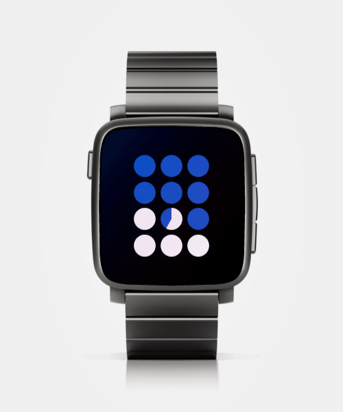 TTMM unveils latest watch face collection for pebble smartwatch