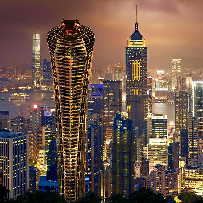 vasily klyukin's asian cobra tower serves as a symbol of wisdom, longevity and luck