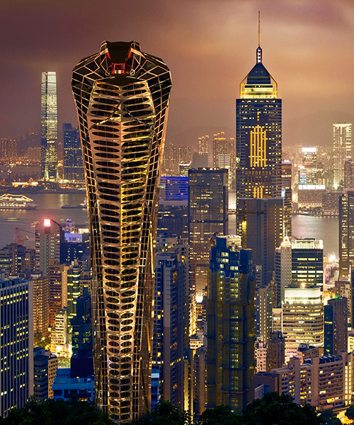 vasily klyukin's asian cobra tower serves as a symbol of wisdom, longevity and luck