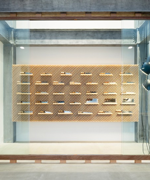 yusuke seki showcases tadafusa knife collection within glass cabinet in japan