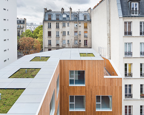 atelier zündel cristea constructs housing complex for elderly residents in paris