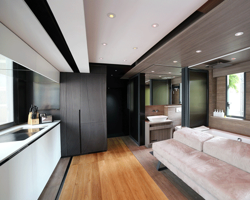 LAAB fits kitchen, cinema, and gym inside a 30 sqm hong kong apartment