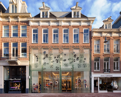 crystal houses by MVRDV features a façade made entirely from glass