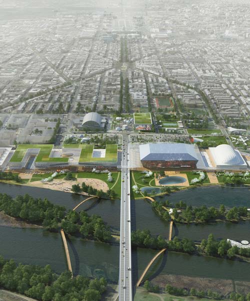 OMA unveils two masterplan concepts for RFK campus in washington DC