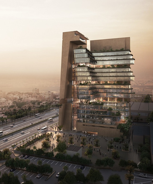andrew bromberg of Aedas masterplans ALJ headquarters in jeddah