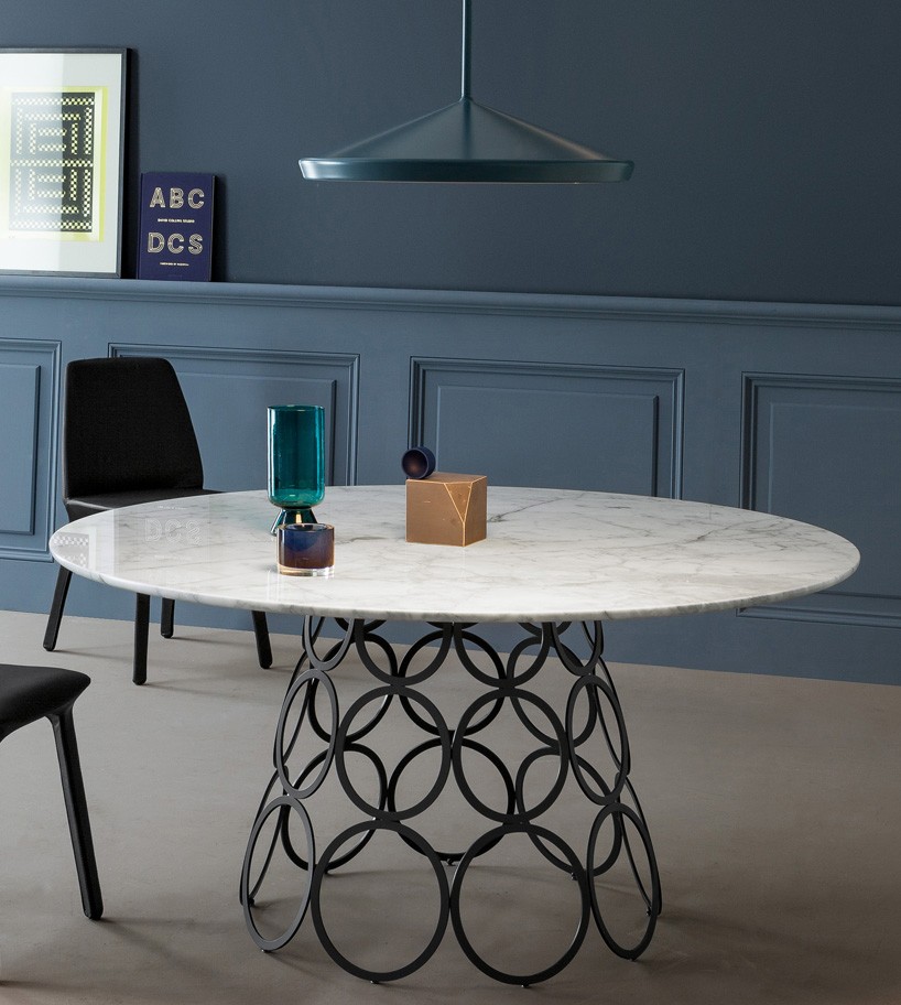 hulahoop series tables alessandro busana bonaldo