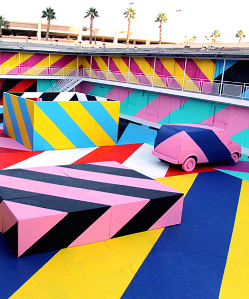 interview with artist maser on his colorful street art interventions and painted works