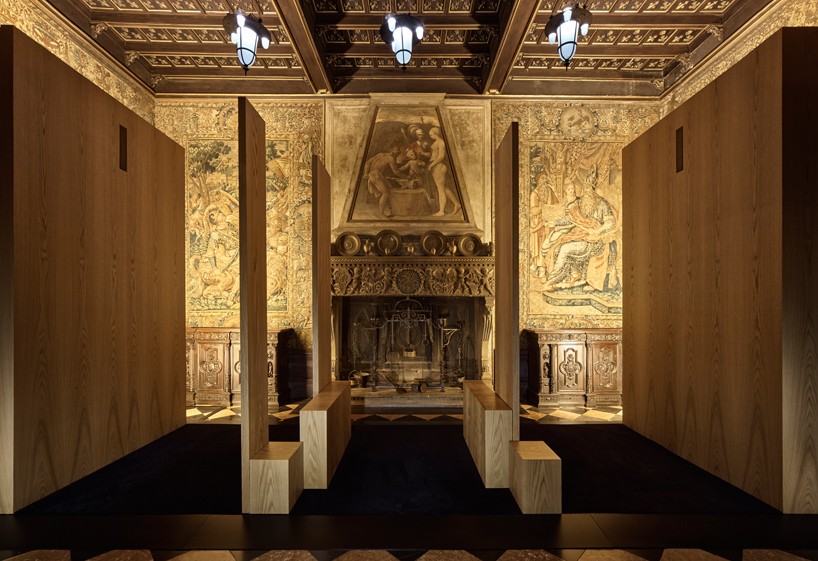 gwenael nicolas' 'monde parallèle' installation set inside the historic bagatti valsecchi mansion