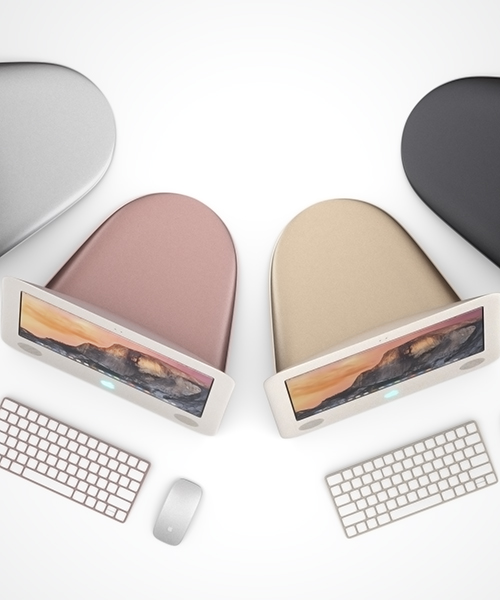 curved/labs’ concept restores apple’s egg-shaped iMac for today’s computer education