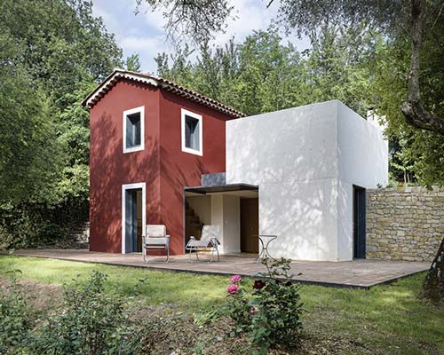 cyril chênebeau renovates and extends a rural cottage in the south of france