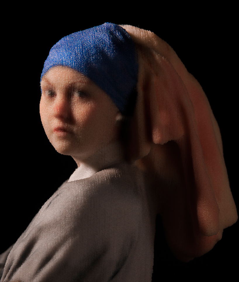 daniel warnecke 3D prints modern day depictions of classic portraits