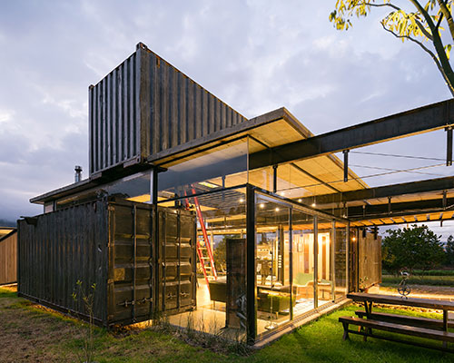 daniel moreno flores builds rdp house from repurposed containers