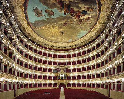 david leventi records the architectural intricacies of world-famous opera houses