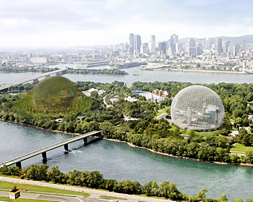 dror envisions cultural dome for montréal influenced by buckminster fuller
