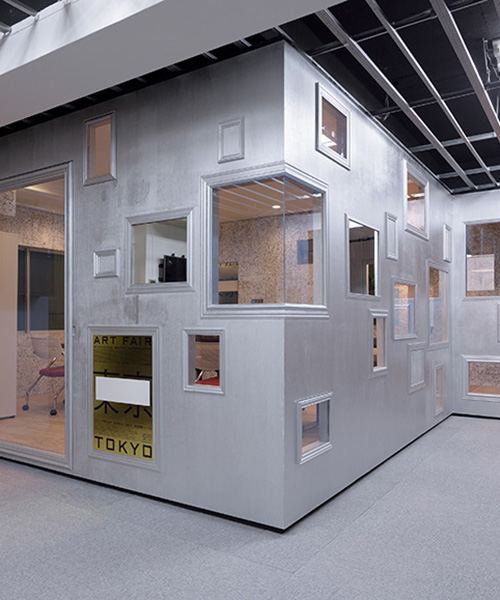 GENETO presents everyday life as art in office design for aTOKYO