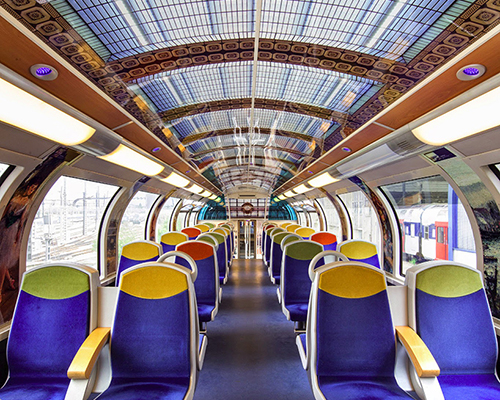 france's public trains bring impressionist art to commuters