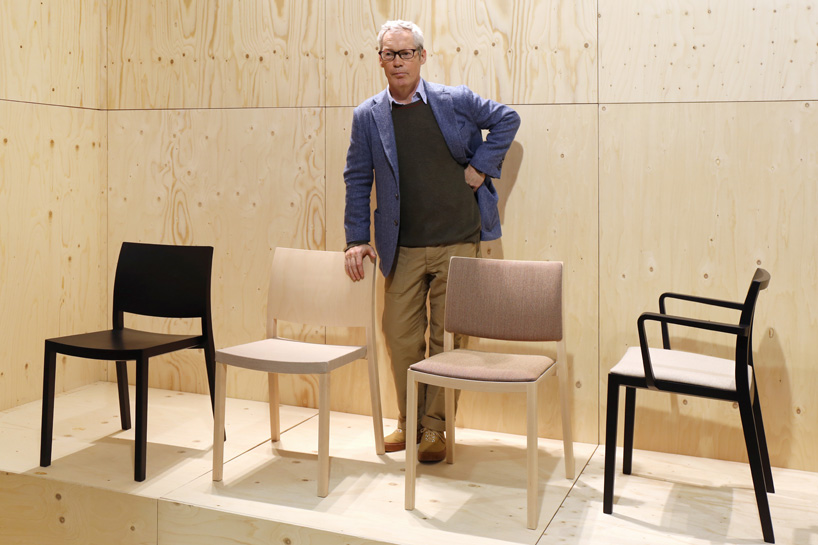 japser morrison's formal and functional 'duos' chair collection for andreu world