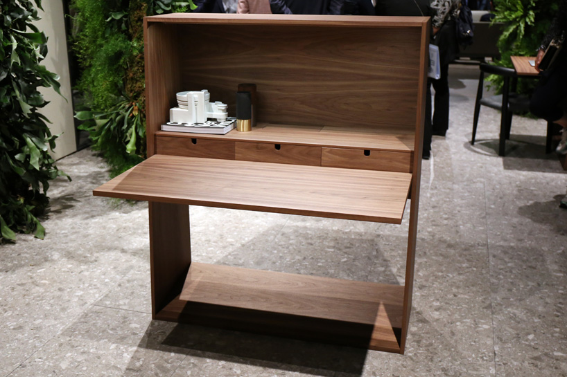 the necessity for concentration forms molteni ink desk by jasper morrison