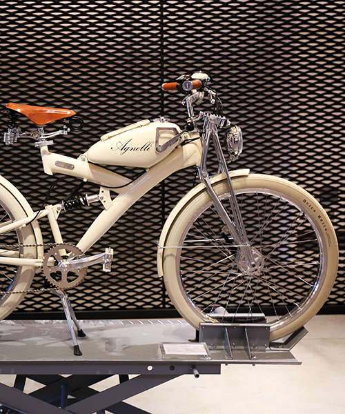 luca agnelli hand builds electric bicycles with vintage 1950s pieces