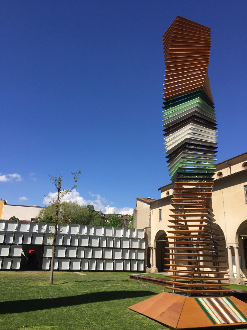 luca trazzi installation museo diocesano-designboom-001