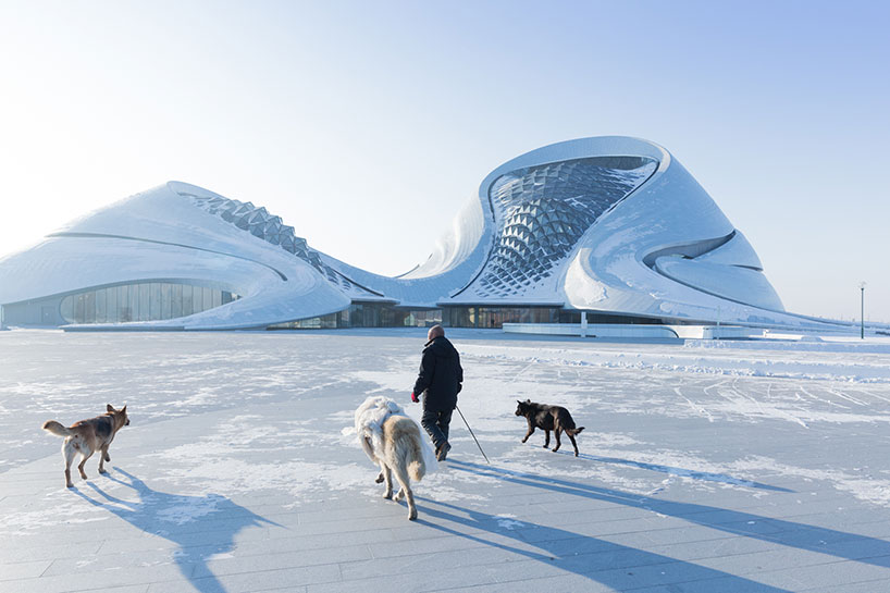 iwan baan documents MAD's snow-covered harbin opera house