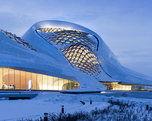 iwan baan documents MAD's snow-covered harbin opera house