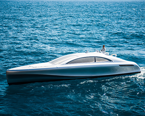 mercedes-benz brings its design philosophy to the seas with arrow460-granturismo