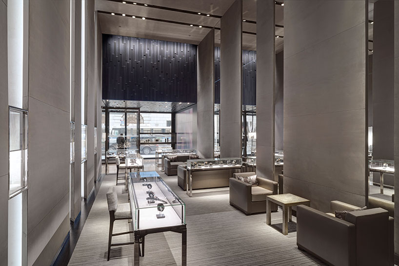 peter marino opens hublot flagship store in new york