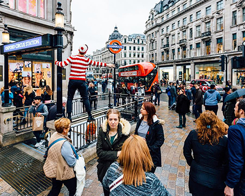 real life where’s waldo explores architectural and natural landscapes