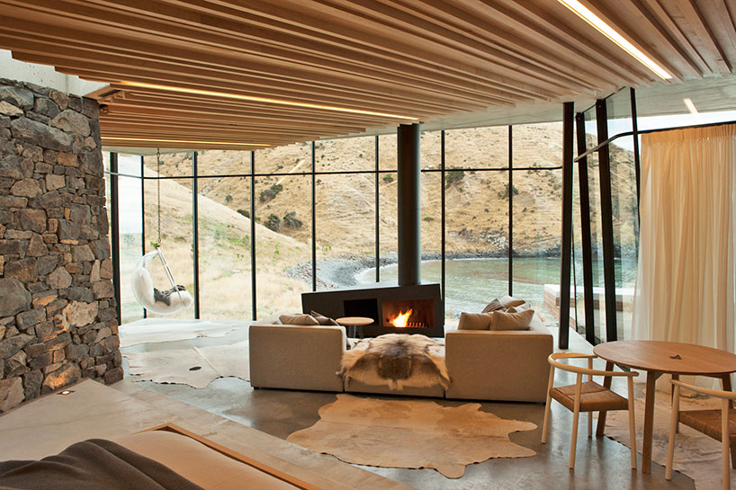 pattersons builds remote seascape retreat on volcanic mountainside