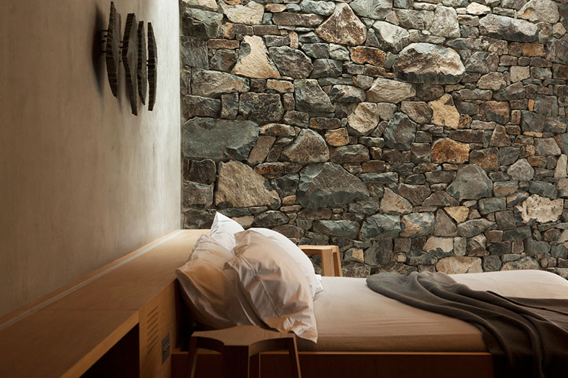 pattersons builds remote seascape retreat on volcanic mountainside