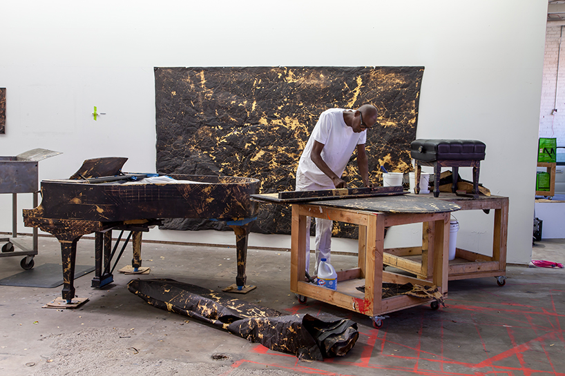 mark bradford steinway sons piano