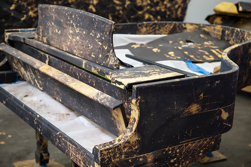 mark bradford steinway sons piano