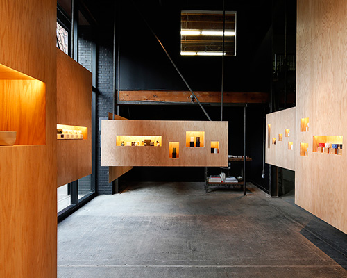 retail meets production in joya's brooklyn storefront by taylor & miller