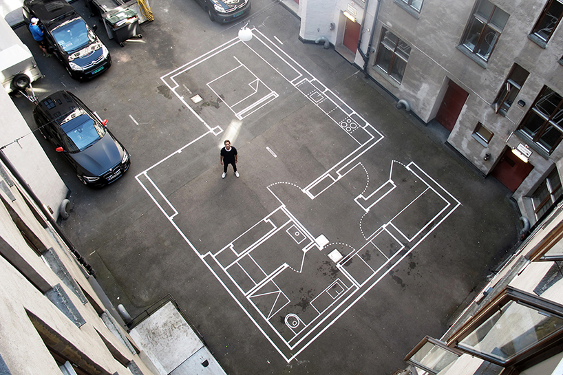 vardehaugen uses real scale drawings to map out its future architectural projects
